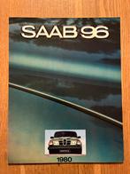 1980 Saab 96 brochure, Verzenden, Zo goed als nieuw, Algemeen