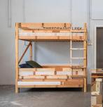 Design Piet Hein Eek Stapelbed, 3 bedden, Ophalen, 90 cm, 210 cm, Tweepersoons
