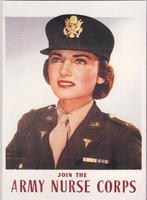 Join the Army Nurse Corps /heruitgave vintage US Army poster, Verzenden, Landmacht, Amerika, Foto of Poster