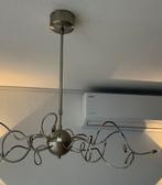 Moderne RVS Hanglamp, Huis en Inrichting, Lampen | Hanglampen, Ophalen of Verzenden, Gebruikt, Metaal, Minder dan 50 cm