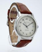 Christiaan van der Klaauw Nysa Autom. 1999 Mint+certificaat, Leer, Staal, Polshorloge, Nieuw