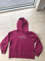 Tommy Hilfiger donkerroze/paarse hoodie mt xs, Kleding | Dames, Truien en Vesten, Ophalen of Verzenden, Zo goed als nieuw, Maat 34 (XS) of kleiner