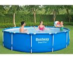 Bestway Zwembad 366x84 met filter en afdekhoes Nieuw!, Tuin en Terras, Zwembaden, Nieuw, 300 cm of meer, 200 tot 400 cm, Rond