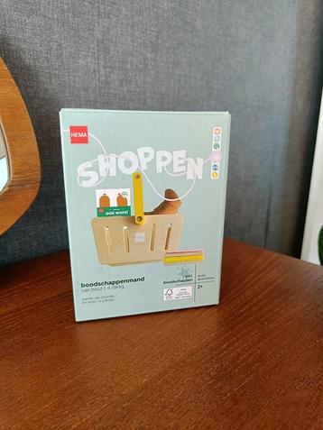 Hema NIEUW houten boodschappenmand speelgoed beschikbaar voor biedingen
