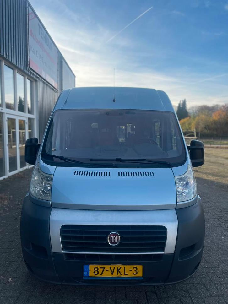 Fiat Ducato 30 2.3 JTD M H2 2007 5-PERSONEN AIRCO TOP AUTO, Auto's, Bestelauto's, Bedrijf, Aangepast voor mindervaliden, ABS, Airbags