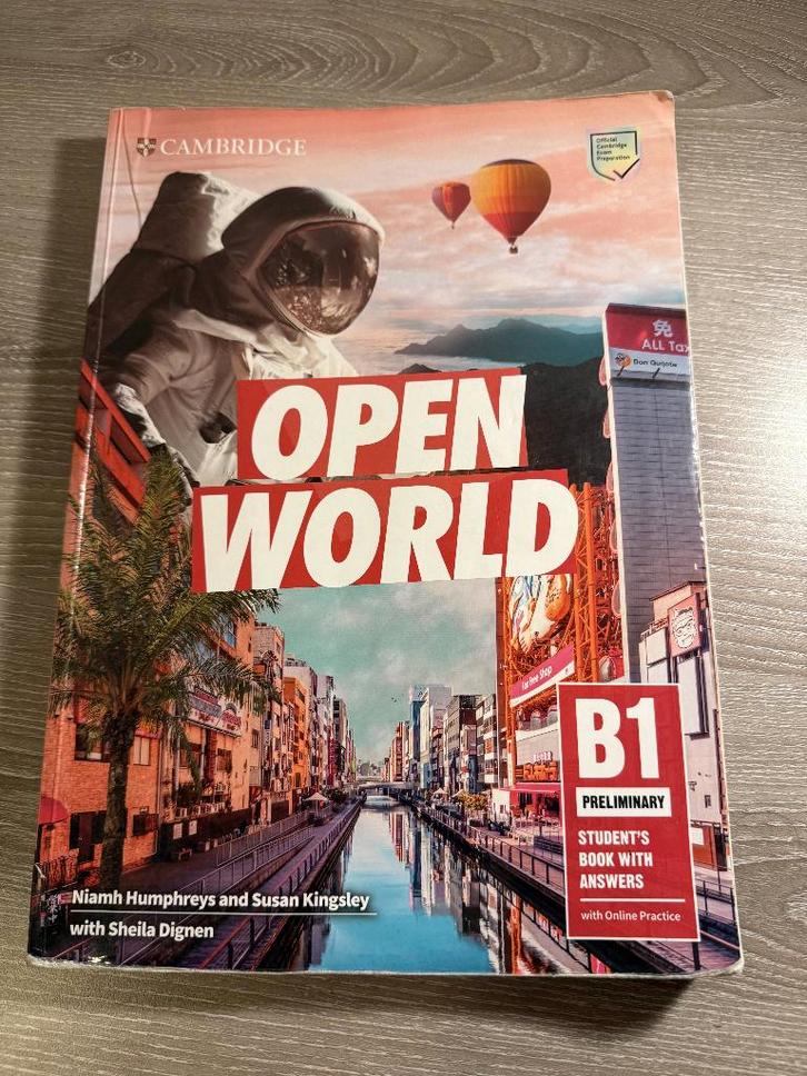 Cambridge Open World B1 + Answers (Unused Class ID), Boeken, Taal | Engels, Gelezen, Non-fictie, Verzenden