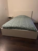 Ikea bed 140x200 incl, Ophalen, Wit, Tweepersoons, 140 cm