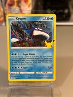 Kyogre Holo Celebrations 25th Anniversary Pokemon, Ophalen of Verzenden, Nieuw, Losse kaart