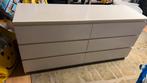 Gratis witte ikea commode met 6 lades, Huis en Inrichting, Ophalen, Gebruikt, 150 tot 200 cm, Minder dan 100 cm