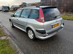 Peugeot 206 1.4 SW 2006 Grijs NW Apk., Auto's, Peugeot, Voorwielaandrijving, Zwart, 4 cilinders, Handgeschakeld