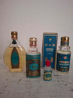 Eau de cologne  4711 parfumflesjes brocante, Verzamelen, Ophalen of Verzenden, Gebruikt, Parfumfles, Gevuld
