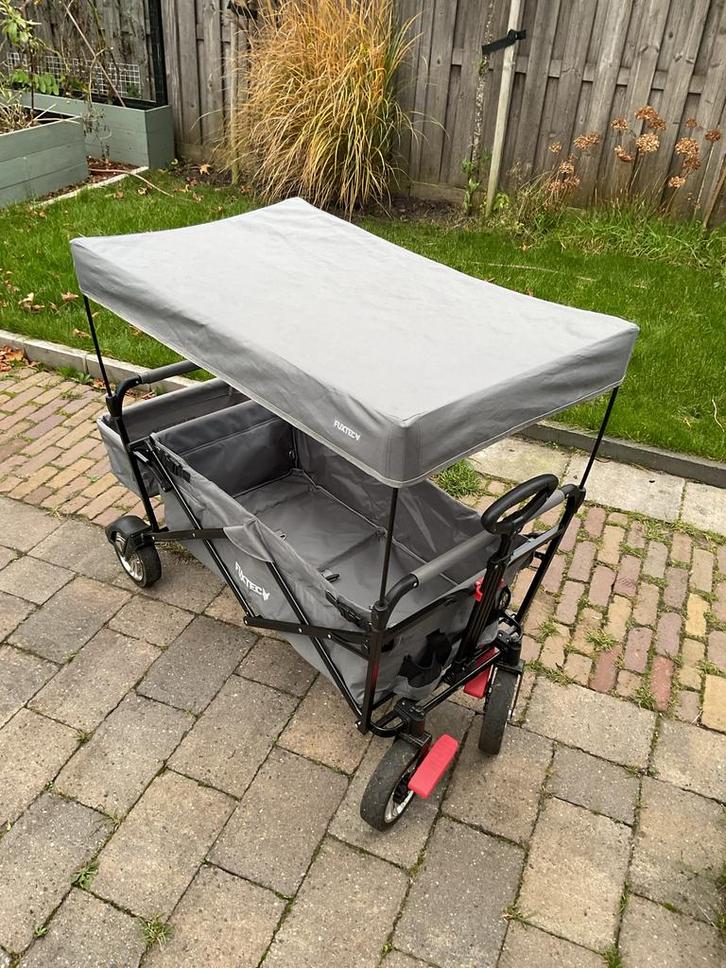 Fuxtec bolderkar - Ideaal voor uitstapjes!, Caravans en Kamperen, Bolderkarren, Zo goed als nieuw, Opvouwbaar, Ophalen