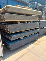 Vezelcement golfplaten nieuwe technologie 105x243cm €7,50, Ophalen, Zwart, Zo goed als nieuw, 15 m² of meer
