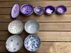 Schalen schaaltjes blauw wit kom kommetjes, Ophalen of Verzenden, Zo goed als nieuw, Kom(men), Overige stijlen