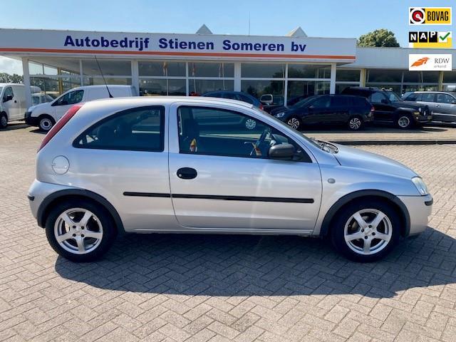 Opel Corsa 1.2-16V Rhythm, Auto's, Opel, Te koop, Corsa, ABS, Airbags, Emergency brake assist, Lichtmetalen velgen, Metallic lak