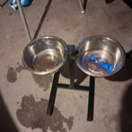 honde voerbak op standaard in hoogte verstelbaar, Ophalen of Verzenden, Verstelbaar, Zo goed als nieuw