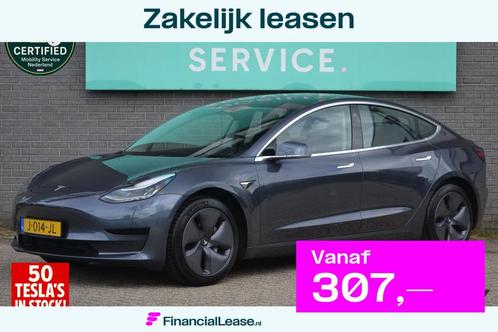 Tesla Model 3 Standard RWD Plus 60 kWh SOH93% Pano AutoPilot, Auto's, Tesla, Bedrijf, Lease, Financial lease, Model 3, ABS, Airbags
