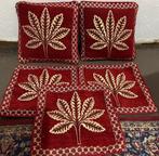 5XSier Kussen Hoes met Rits(35X35,cm)Nieuw., Huis en Inrichting, Ophalen of Verzenden, Nieuw, Rood, Vierkant