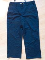Nette 3/4 zwarte pantalon maat 36 met een lichte glans, Kleding | Dames, Broeken en Pantalons, Zwart, Ophalen of Verzenden, Zo goed als nieuw