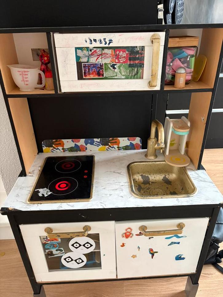 Gebruikt ikea keukentje incl. kookspulletjes, Kinderen en Baby's, Speelgoed | Speelkeukens, Gebruikt, Ophalen