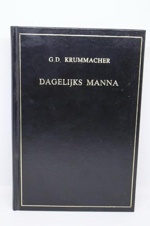 Dagelijks Manna - G.D. Krummacher, Boeken, Godsdienst en Theologie, Gelezen, Ophalen of Verzenden