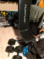 Bench press banken en dumbbells, Sport en Fitness, Fitnessmaterialen, Ophalen