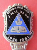 (F9476) Bond v Ned Herv J M V op G G 1936-1961, Ophalen of Verzenden, Gebruikt, Metaal, Bestek