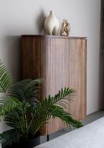 Japandi kast bruin hout **showroom model**, Ophalen