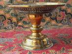 Mooie originele antieke Oosterse schaal van koper 21 cm., Antiek en Kunst, Antiek | Koper en Brons, Ophalen of Verzenden, Koper