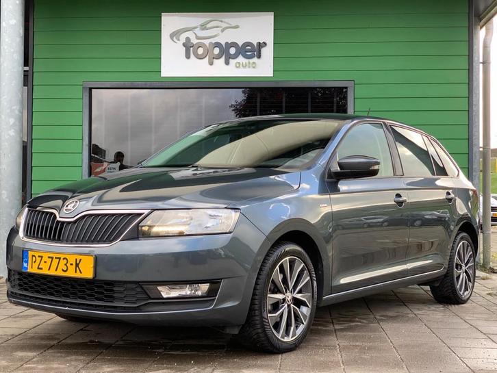 Skoda Rapid Spaceback 1.0 TSI Greentech Drive | Automaat | N, Auto's, Skoda, Bedrijf, Te koop, Rapid, ABS, Airbags, Airconditioning