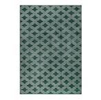Mooi groen vloerkleed van Moos Jona, Ophalen, 150 tot 200 cm, 200 cm of meer, Zo goed als nieuw