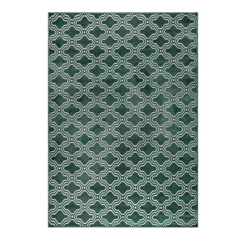 Mooi groen vloerkleed van Moos Jona, Huis en Inrichting, Stoffering | Tapijten en Kleden, Zo goed als nieuw, 150 tot 200 cm, 200 cm of meer