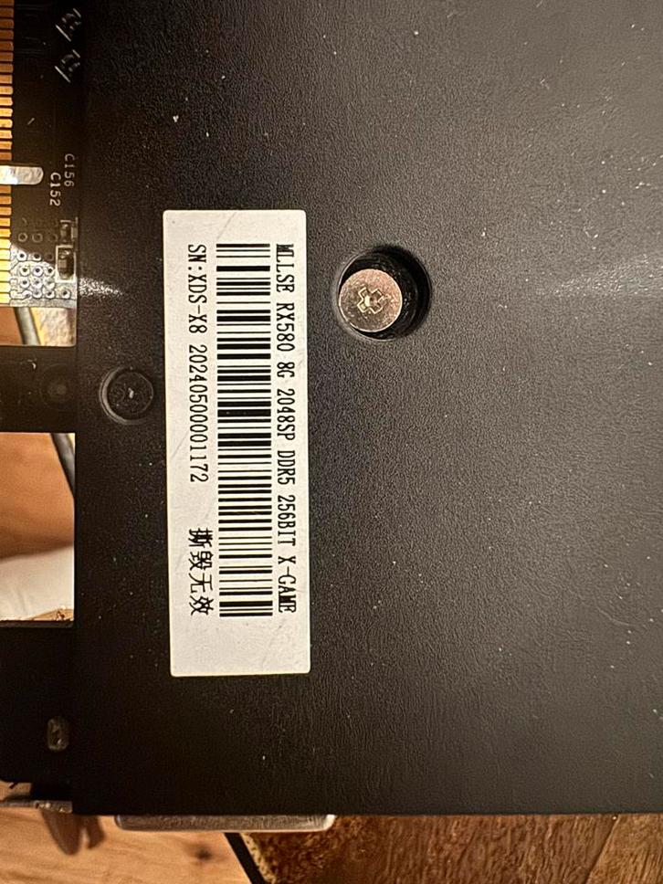 RX 580 8GB Videokaart - Krachtige Prestaties!, Computers en Software, Videokaarten, Gebruikt, AMD, PCI-Express 3.0, GDDR5, HDMI