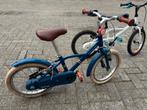 3 Btwin kinderfietsen 16 inch - per stuk of samen, Ophalen, Gebruikt, 16 inch, Handrem