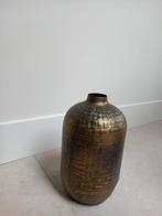 NIEUWE VAAS METAAL GOUD INTRATUIN 31x18cm, Huis en Inrichting, Woonaccessoires | Vazen, Overige materialen, Overige kleuren, Nieuw