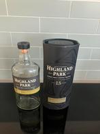 LEGE fles Highlandpark 15 jaar uit 2010 met ompakking, Verzamelen, Wijnen, Ophalen of Verzenden, Zo goed als nieuw, Frankrijk