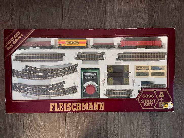 Fleischmann HO Startset 6396 - Compleet & Werkend!, Hobby en Vrije tijd, Modeltreinen | H0, Zo goed als nieuw, Treinset, Gelijkstroom