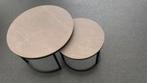 Salon Tafel set Trevor, Huis en Inrichting, Tafels | Salontafels, Ophalen, 50 tot 100 cm, Rond, Nieuw