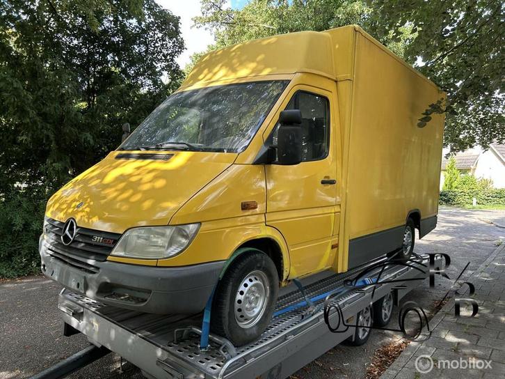 Mercedes Sprinter 308 CDI Bakwagen automaat lees tekst, Auto's, Mercedes-Benz, Bedrijf, Te koop, Overige modellen, Centrale vergrendeling