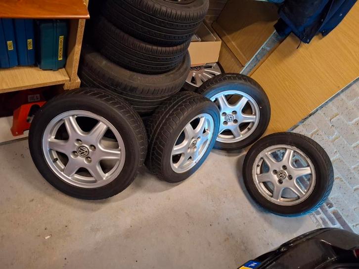 BBS 4x100 Velgen 15 inch - VW Golf/Polo, Auto-onderdelen, Banden en Velgen, Velg(en), 15 inch, Personenwagen, Gebruikt, Ophalen