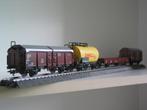 Märklin - 4 goederenwagons uit startset 29845, Wisselstroom, Wagon, Ophalen of Verzenden, Zo goed als nieuw