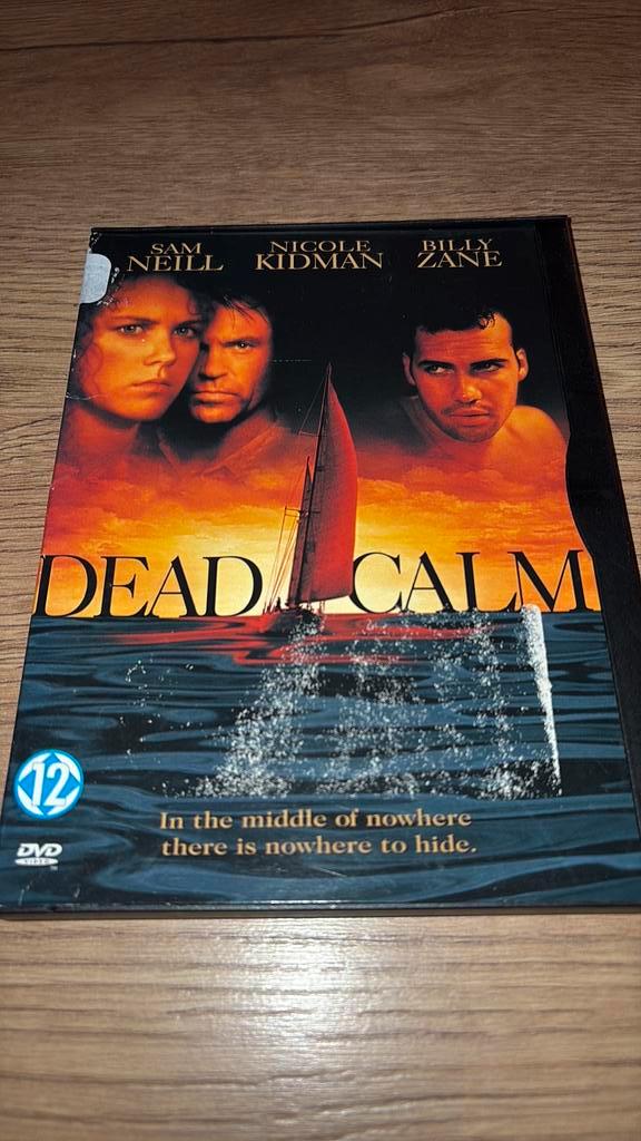 Dead Calm. Sam Neill, Nicole Kidman en Billy Zane., Cd's en Dvd's, Dvd's | Thrillers en Misdaad, Zo goed als nieuw, Actiethriller