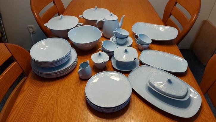 Compleet servies Wingerd, Regout Maastricht, Antiek en Kunst, Antiek | Servies compleet, Ophalen