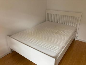 IKEA Idanas bed met Lonset lattenbodem en Matrand matras