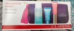 Clarins remover en creme + toilettas, Sieraden, Tassen en Uiterlijk, Toilettassen, Ophalen, Nieuw
