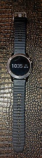 Garmin FENIX 6 premium multiesport GPS watch, Zwart, Ophalen of Verzenden, Zo goed als nieuw, GPS