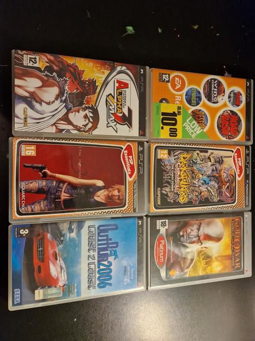 Psp games the 3rd birthday, outrun 2006, God of War, e.a, Spelcomputers en Games, Games | Sony PlayStation Portable, Zo goed als nieuw