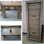 Eettafel, salontafel en hoge kast, Huis en Inrichting, Complete inboedels, Ophalen