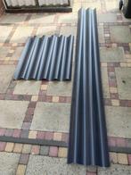 restant Weikhoplex PVC golfplaat, Doe-het-zelf en Verbouw, Dakpannen en Dakbedekking, Ophalen, Kunststof, Zwart, Nieuw
