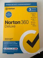 Norton 360 Deluxe - 3 Apparaten, Computers en Software, Antivirus- en Beveiligingssoftware, Ophalen of Verzenden, Nieuw, MacOS